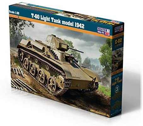 T-60 Light Tank 1:35 Model Kit