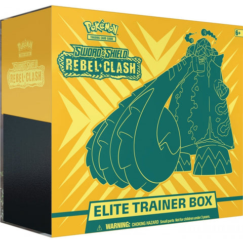 Pokemon - Sword & Shield Rebel Clash - Elite Trainer Box