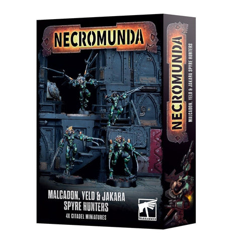 Necromunda: Malcadon, Yeld & Jakara Spyre Hunter