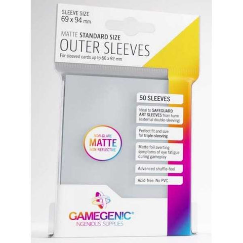 Outer Sleeves Matte Standard Size