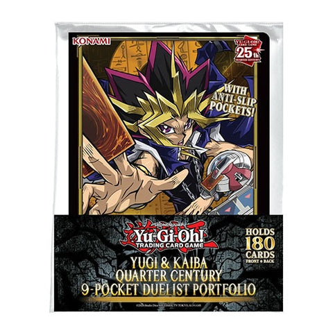 Yu-Gi-Oh! - Yugi & Kaiba Quarter Century 9-Pocket Duelist Portfolio