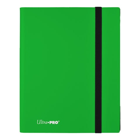 Eclipse 9 Pocket Pro Binder - Lime Green