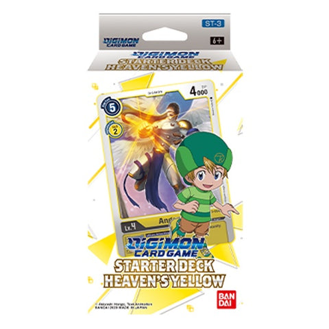 Digimon Card Game - Starter Deck Heavens Yellow ST-3
