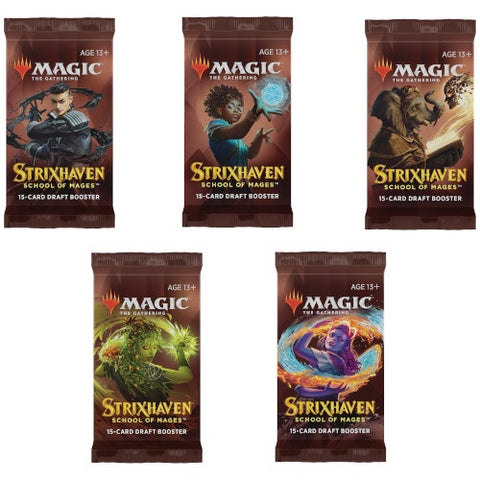 Magic: The Gathering - Strixhaven School of Mages Draft Booster