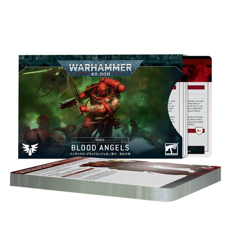 Index Cards: Blood Angels - 10th Edition - English