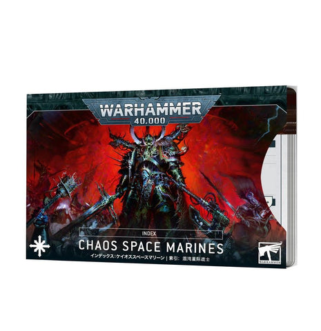 Index Cards: Chaos Space Marines - 10th Edition - English