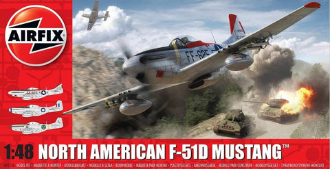 NORTH AMERICAN F51-D MUSTANG 1/48 Scale Kit