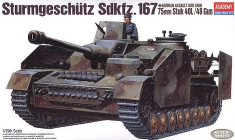 Sturmgeschultz Sd.Kfz.167 75mm STuK 40L/48 Gun 1/35 Scale Kit