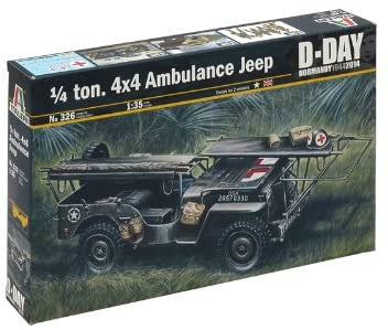 1: 35 1/4 Ton 4x4 Ambulance Jeep