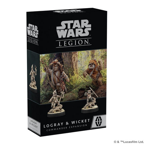 Star Wars Legion: Logray & Wicket Commander