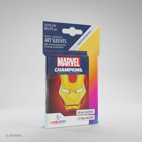 Marvel Champions Art Sleeves- Iron Man (50 ct.)
