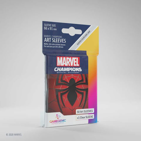 Marvel Champions Art Sleeves- Spider Man (50 ct.)