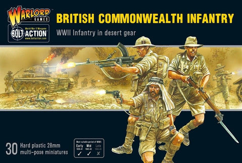 British Commonwealth Infantry (In Desert Gear)