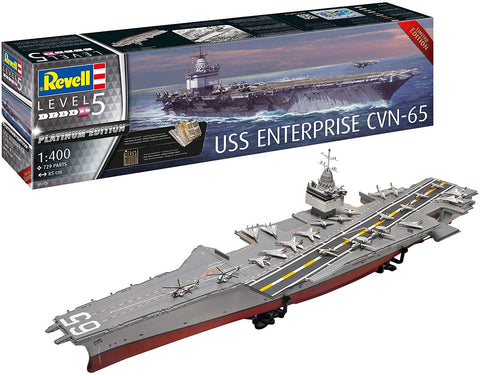 USS Enterprise CVN-65 Platinum Edition 1:400 Scale Model kit