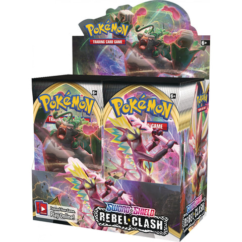 Pokemon - Sword & Shield Rebel Clash - Booster Box