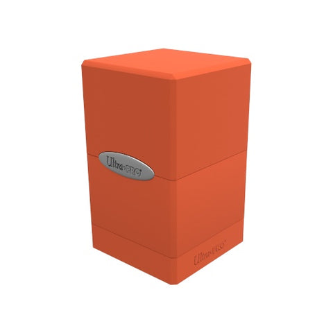 Ultra Pro - Satin Tower Deck Box - Pumpkin Orange