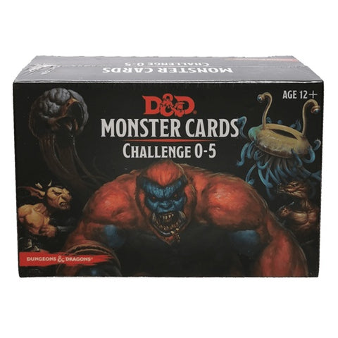 Dungeons & Dragons - Monster Cards Challenge 0-5