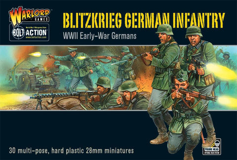 Bolt Action Blitzkrieg German Infantry plastic boxed set