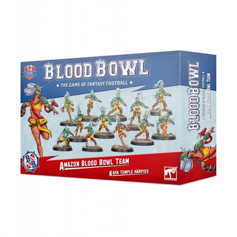 Blood Bowl: Amazon Team Kara Temple Harpies