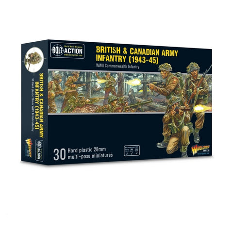 Bolt Action British & Canadian Army Infantry (1943-45)