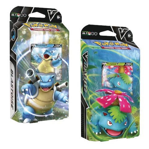 Pokemon - Blastoise V or Venusaur V Battle Deck