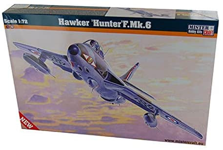 1:72 Scale Hawker Hunter F.Mk.6 Model Kit