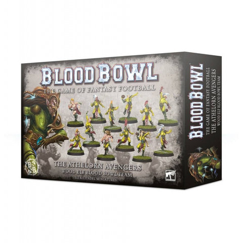 The Athelorn Avengers Wood Elf Blood Bowl Team