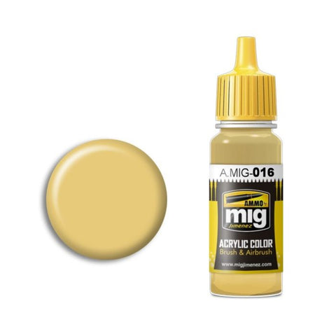 RAL 8020 Gelbbraun 17ml - Ammo By Mig - MIG016