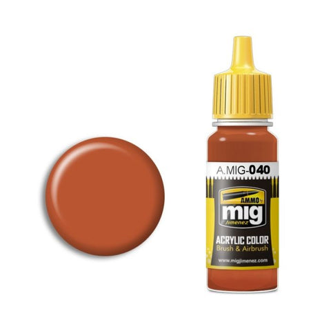 Medium Rust 17ml - Ammo By Mig - MIG040