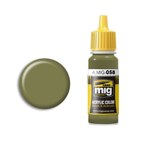 Light Green Khaki 17ml - Ammo By Mig - MIG058