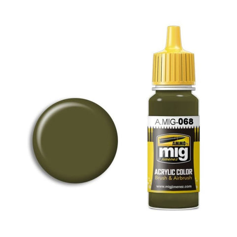 IDF Green 17ml - Ammo By Mig - MIG068
