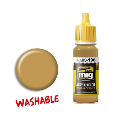 Washable Sand (RAL 8020) 17ml - Ammo By Mig - MIG106