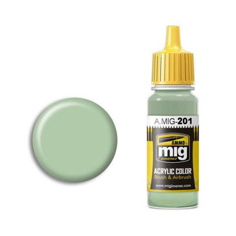 FS 34424 Light Gray Green 17ml - Ammo By Mig - MIG201