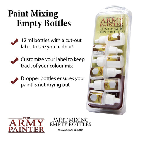 Paint Mixing Bottles
