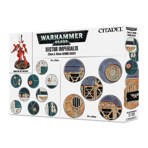 Sector Imperialis - 25mm - 40mm Round Bases